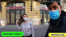 Horny Czech Brunette Taylee Woods Threesome In Budapest