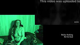 Naked at the lake house, feeling free.