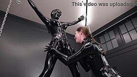 bound tightly she submits to vibrator-induced orgasms relentlessly