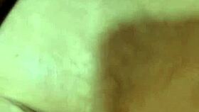 exploring her deep navel in a casual massage session