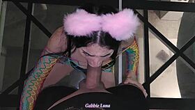 Gabbie Luna Takes Anal Fuck Raw