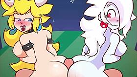 bowsette and boosette crave those hard cocks pounding them wild!