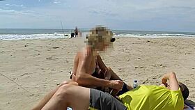 whoa, that stranger milf jerked me off publicly till i came 💦