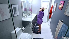 Wow! Big Tit Milf's Steamy Shower Fantasy With Huge Cock Ride!