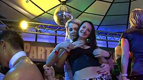 wild sex party gets hardcore with sluts sucking cocks and rough pussy pounding