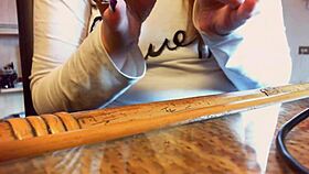 my long nails tease in sexy asmr hand and nail relaxation video