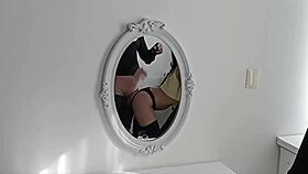 TRV rams big cock into thong-clad barefoot busty Latina