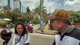 😈 Innocent brunette sara films stranger fuck for cash