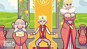 viva el rey cartoon king rules his quirky realm