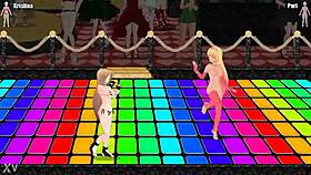 Princesses, ready for lesbian action in erotic hentai ring?