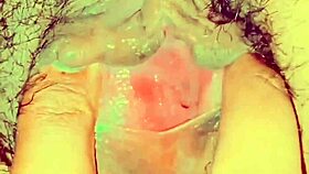 my beautiful shaved indian virgin pussy looks so wet close up