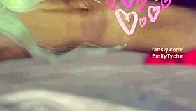 Watch this blonde beauty's wet pussy drip and squirt in homemade squirting action.