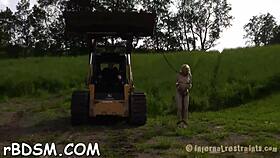 femdom punishes playgirl with rough sloppy pussy fucking