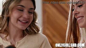 hey demi hawks, teaching kait the ropes on petite tits and ass play 🔥👅