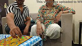 Innocent Game Escalates to Hindi Audio Passion Fuck