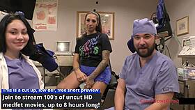 stefania mafra screams in orgasm during hospital latex nurse vibrator play