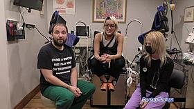 Dr Tampa Nurse Channy Crossfire Humiliates Patient Pussy