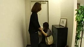 pregnant japanese brunette gives pov blowjob fingering hairy pussy to orgasm