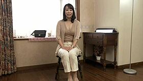 Oh yes lick me Yūki Kaoru horny Japanese wife cums hard!