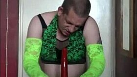 bisexual crossdresser, want to deepthroat real cock fresh from your ass over and over?