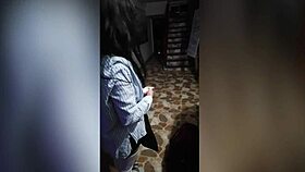 Stunning Colombian teen whore with peruvian tits spreads pussy for raw employee fuck session