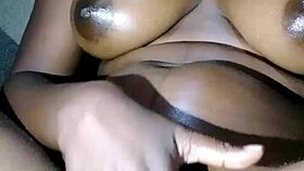 Sexy African Pussy Teases Massive Cock Deep Thrusts