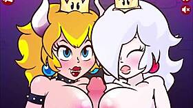 bowsette and boosette crave those hard cocks pounding them wild!
