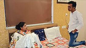 Bold Indian milf hotel pounding with dirty talk