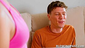 TEEN POUNDED BY HUGE COCK IN INTENSE PUSSY FINGERING AND FACE FUCK ACTION