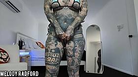 Curvy Milf Tries Bikini With Glowing Buttplug Teasing Huge Tits