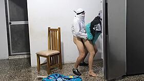 Unfaithful arab couple consummates passionately after pastor talk!