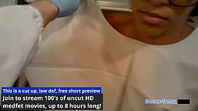 rebel wyatt strips backstage for dr tampa university exam