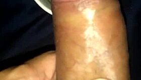 old monster cock pisses teasingly in the mug