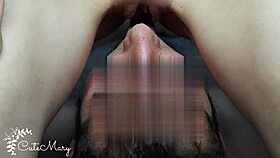 homemade russian gf squirts huge on bf face during wild facesitting