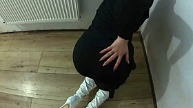 slutty nun squirts hard after intense fuck ep 250