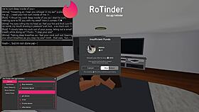 Roblox babe roleplays slut fucked hard by massive black cock monster pounding