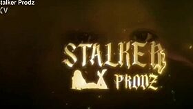 Nemesi Widow's inked goth ass endures sloppy deepthroat and brutal licking backstage