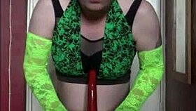 bisexual crossdresser, want to deepthroat real cock fresh from your ass over and over?