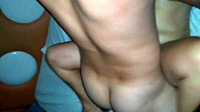 Housewife Karina films her group encounter for watching partner - part 2