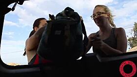 Mindi Mink's Big Tits Pussy Lick Lesbian Orgy