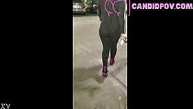 those sweet candid asses caught on hidden cam