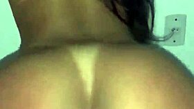 she whispers hurry up before parents wake as he slams her big latina ass doggy style pov