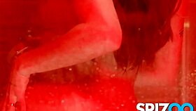 Redhead audrey reid hangs out with her eager friend casually