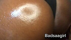 badass babe shakes her massive ass rhythmically on camera