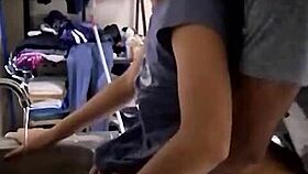 Amateur colombian brunette homemade latina gets roughly fucked bent over washing dishes in kitchen