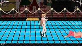 Princesses, ready for lesbian action in erotic hentai ring?