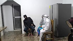 Unfaithful arab couple consummates passionately after pastor talk!