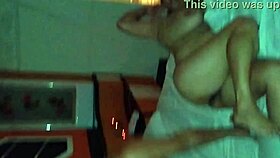 Housewife Karina films her group encounter for watching partner - part 2