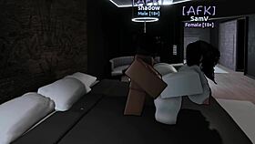 roommate got horny in dorm, fucked over roblox game