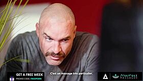 nuru oil drips as milf boss and sexy intern share steamy threesome face sitting lick